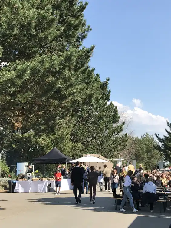 Raketenstation Besucherbewirtung